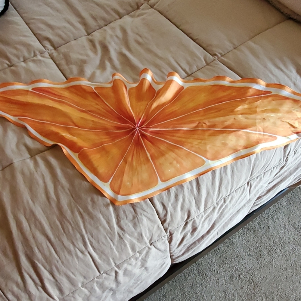 Orange Scarf